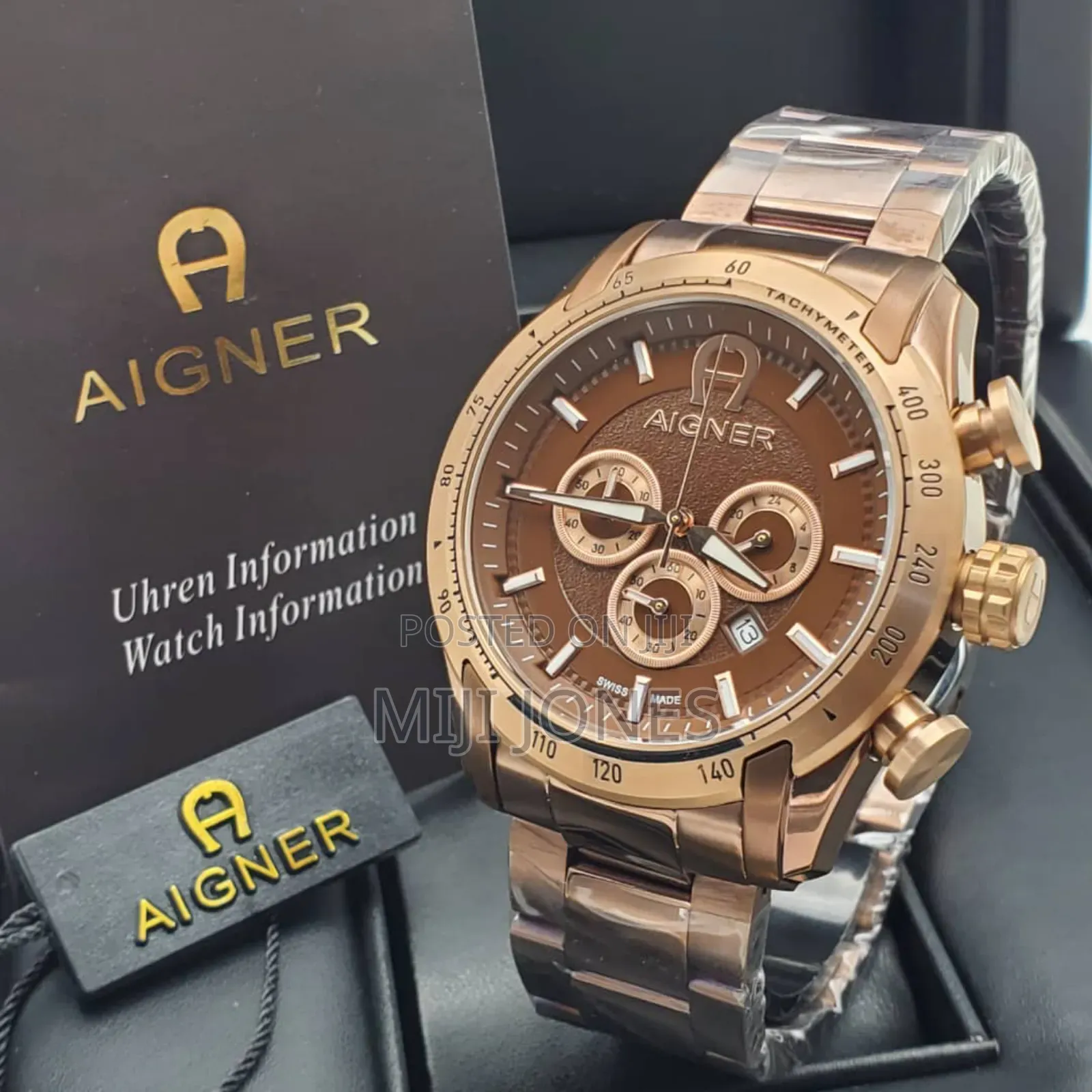 Aigner Men Stainless Steel Watches