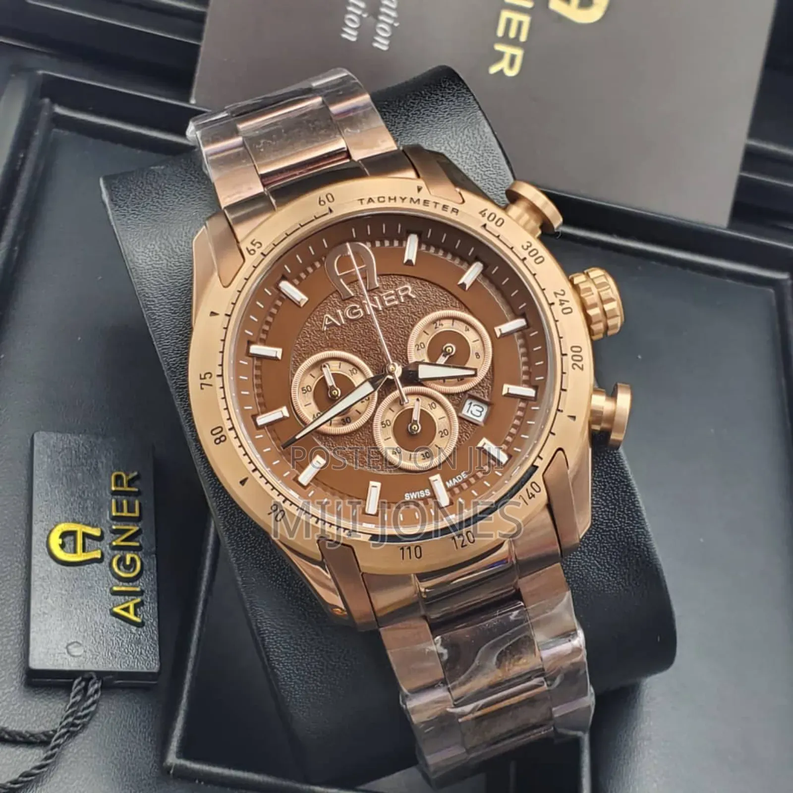 Aigner Men Stainless Steel Watches
