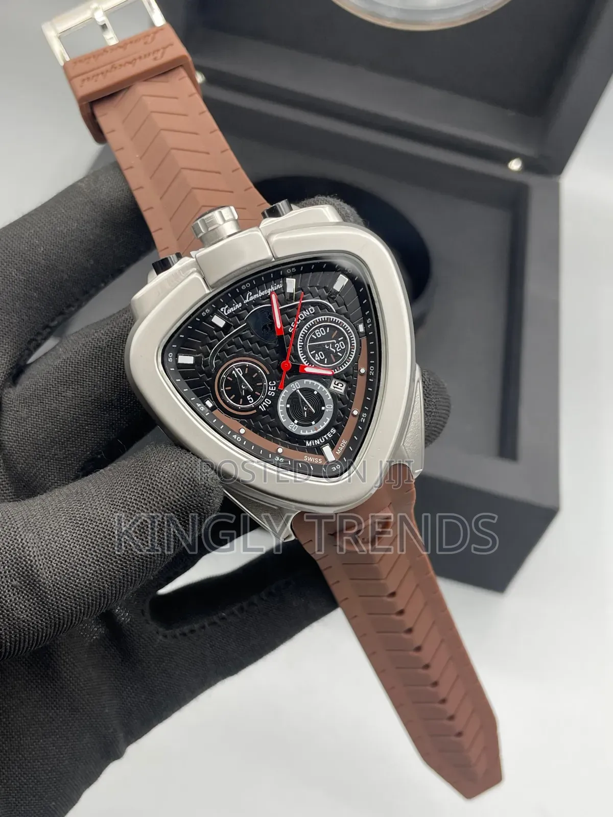 Lamboghini Rubber With Chronograph