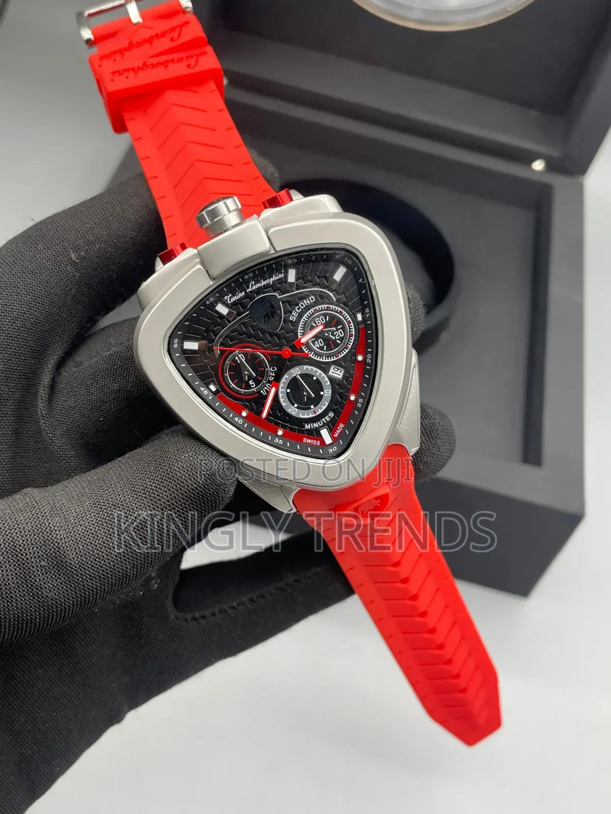 Lamboghini Rubber With Chronograph
