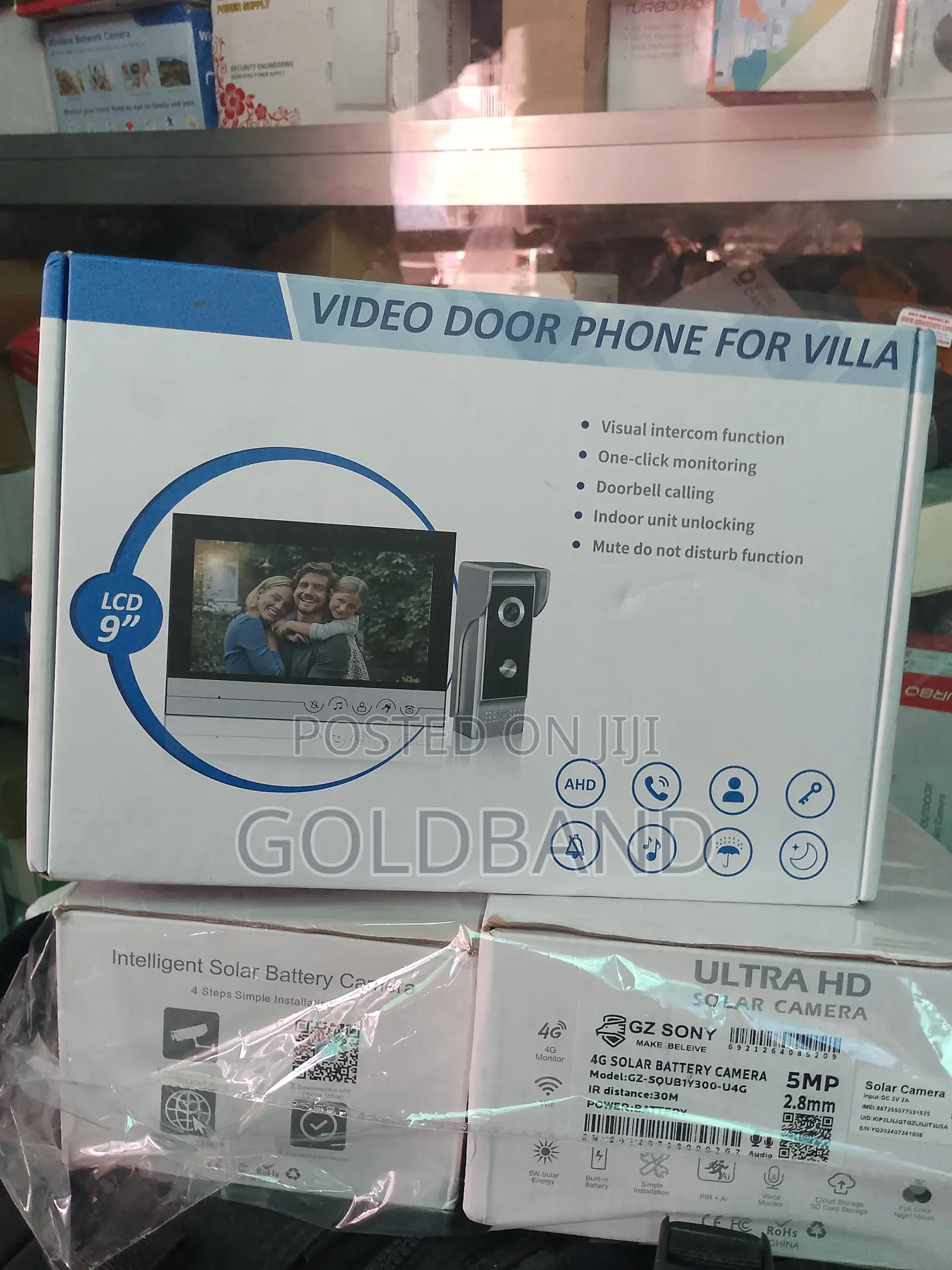 Home Secure Video Door Phone for Villa Lcd9"
