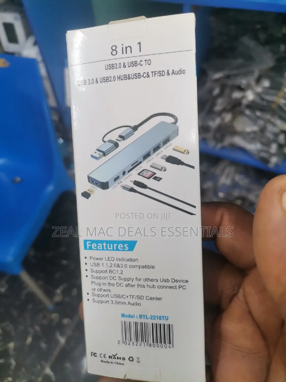 8 in 1 USB PORT