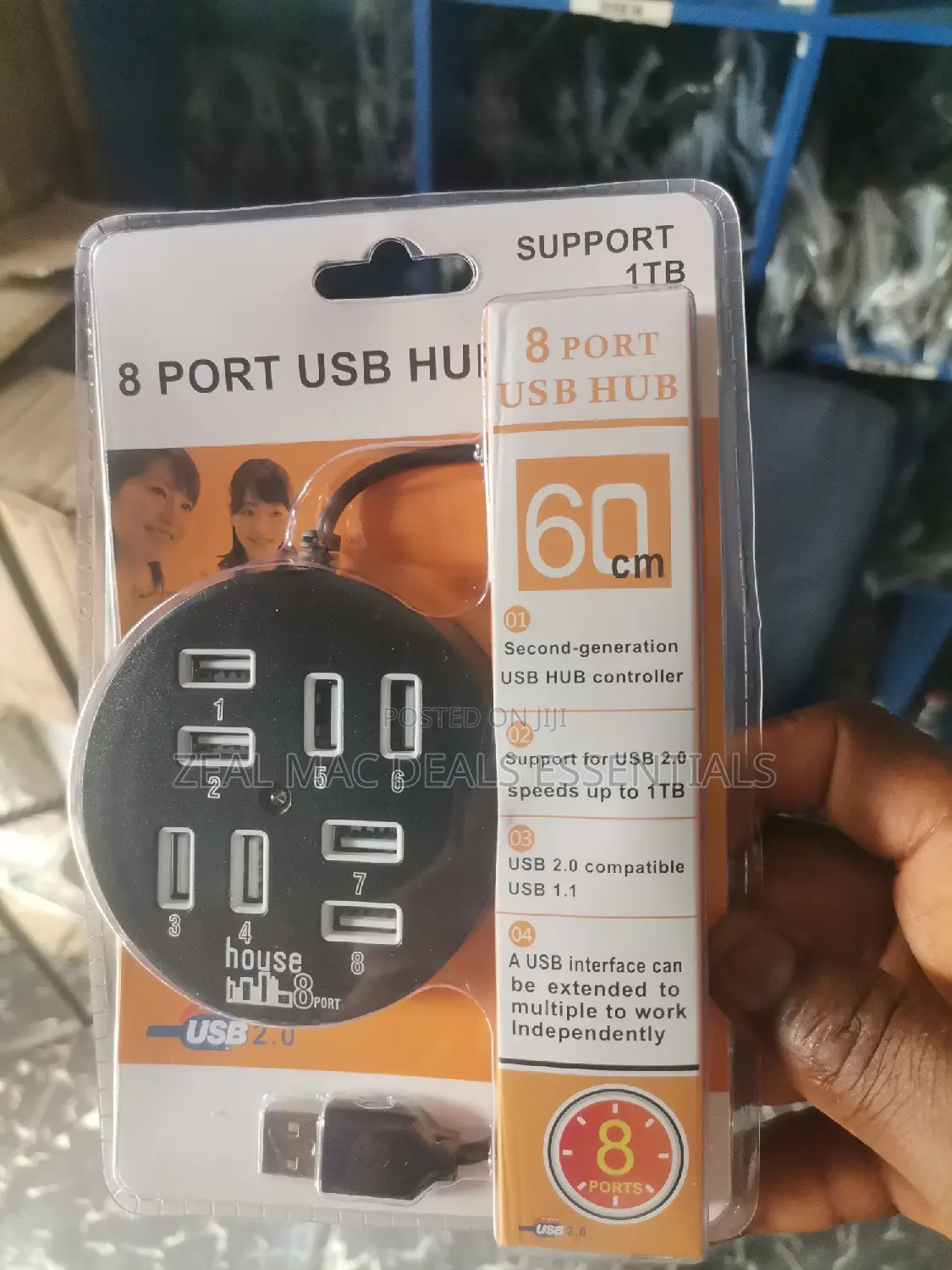 8 Port Usb Hub 2.0