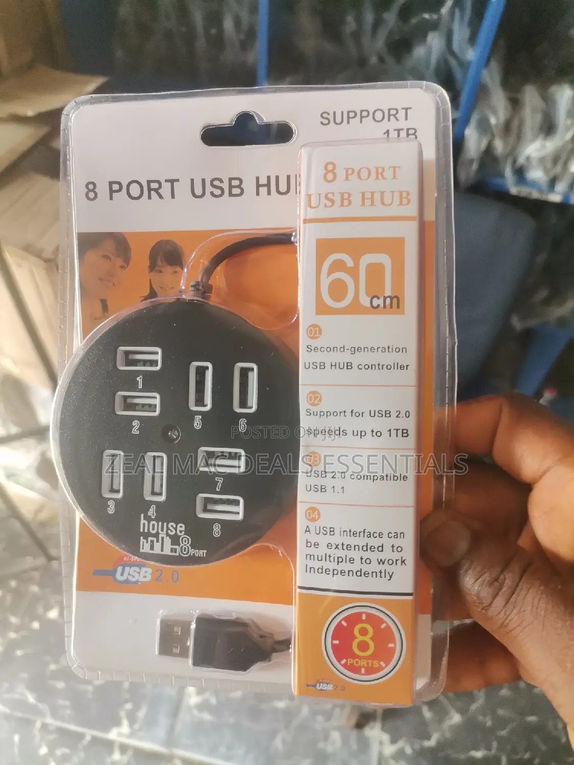 8 Port Usb Hub 2.0