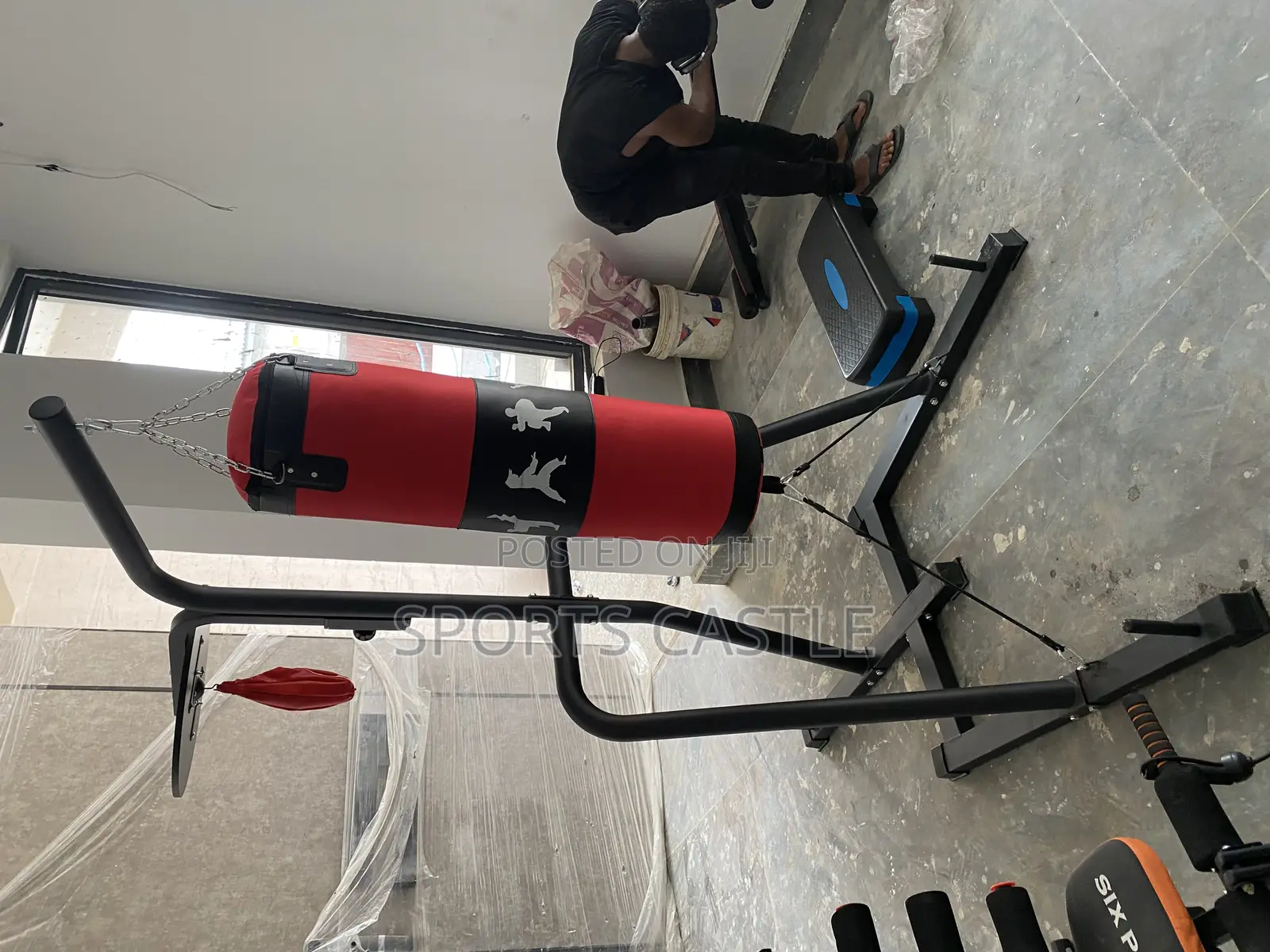 Punching Bag With Stand And Speedball