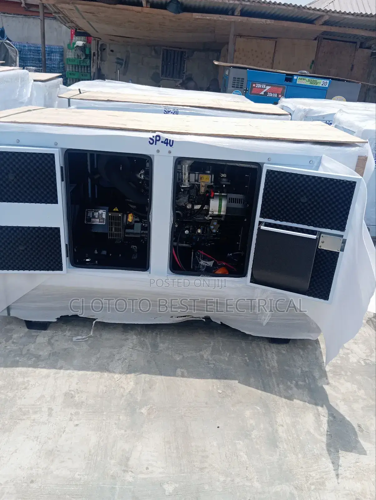40kva Perkins Generator Soundproof