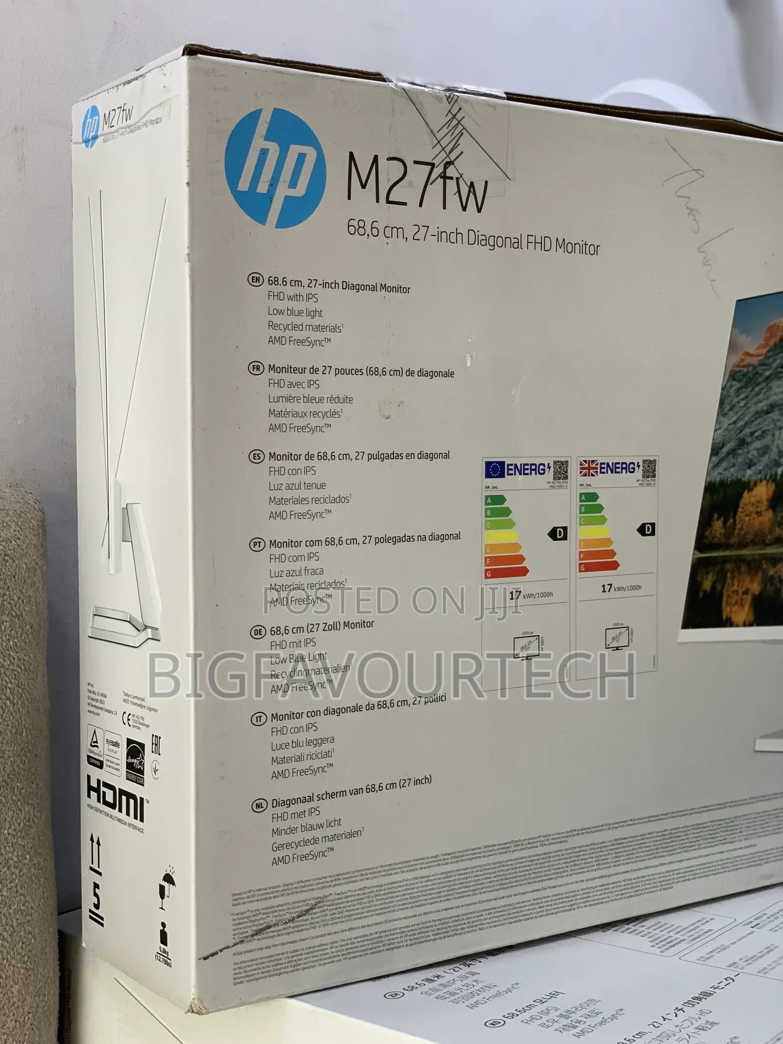 Hp M27fw 68.6 Cm (27) FHD Monitor