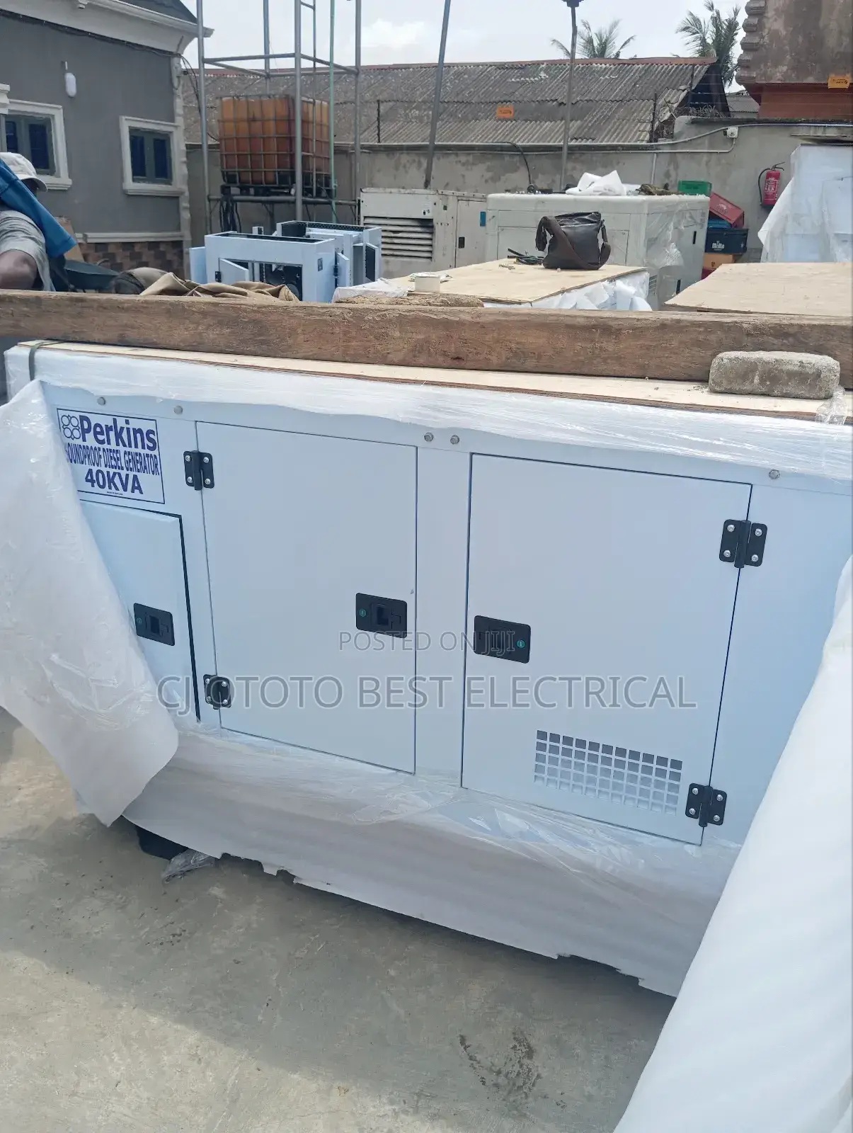 Lister Generator Soundproof Perkins England 40kva