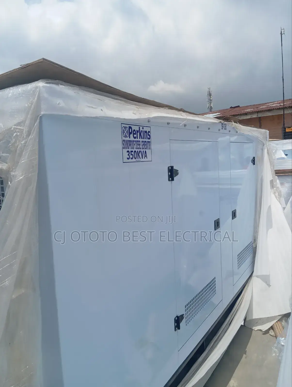 Brand New 350kva Perkins Generator Soundproof 1 Year Warrant