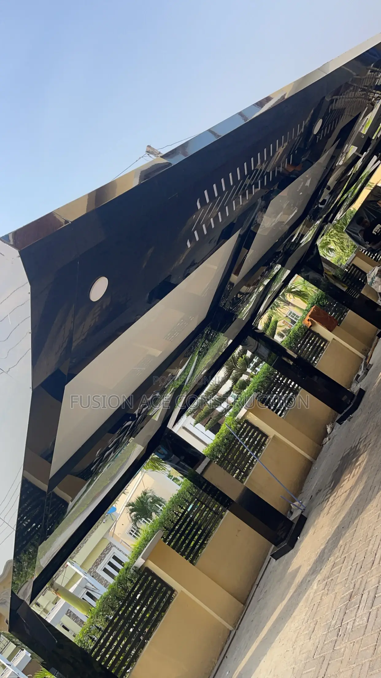 3 Cars Lightning Alucoboard Carport
