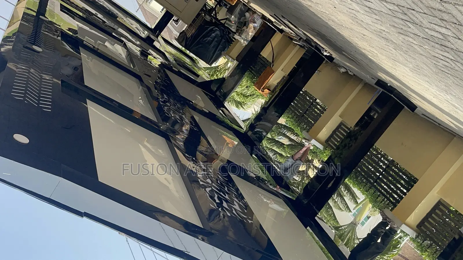 Alucoboard Carport Covered With Alucoboard and Danpalon Roof