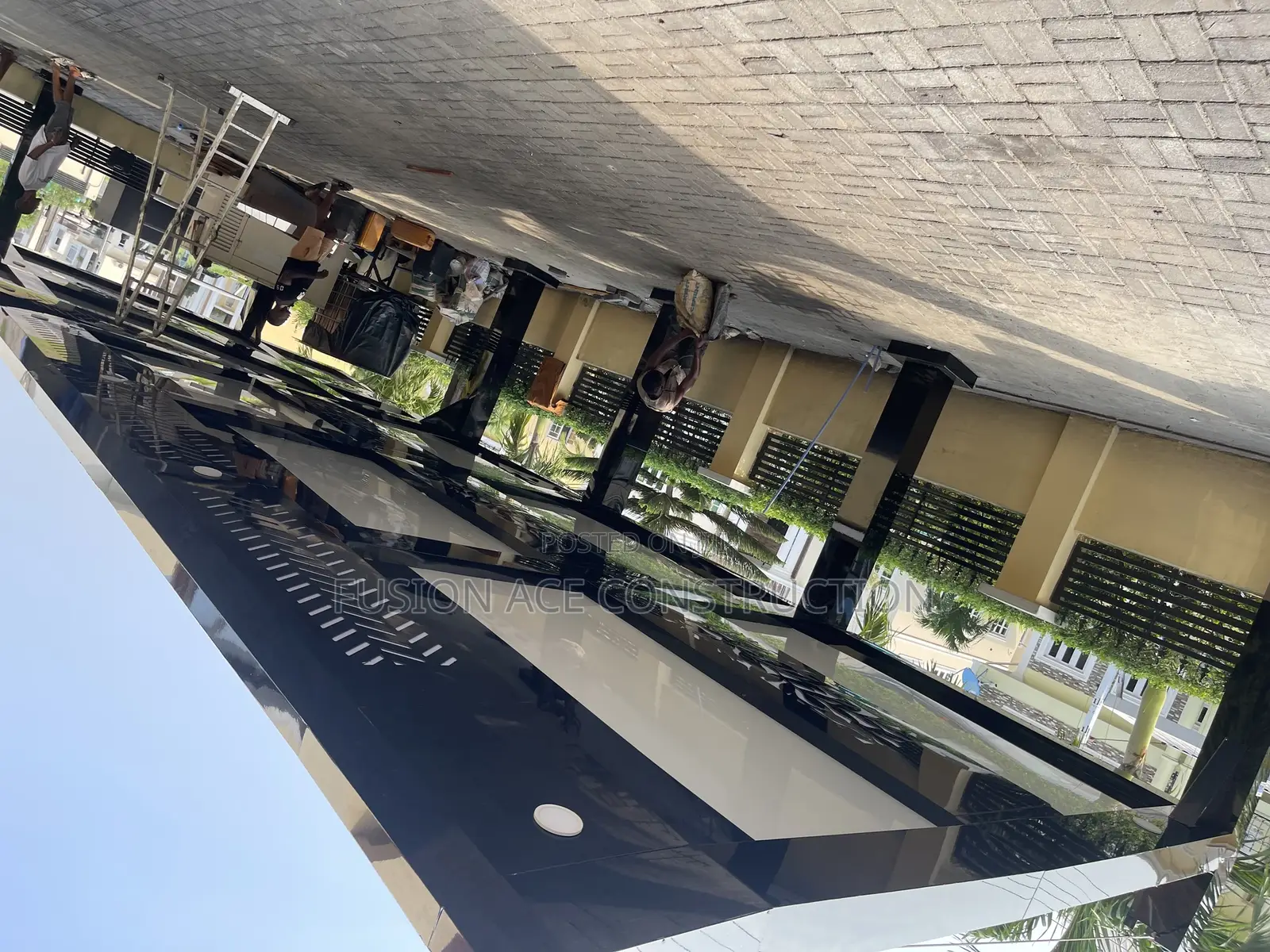 Alucoboard Carport Covered With Alucoboard and Danpalon Roof
