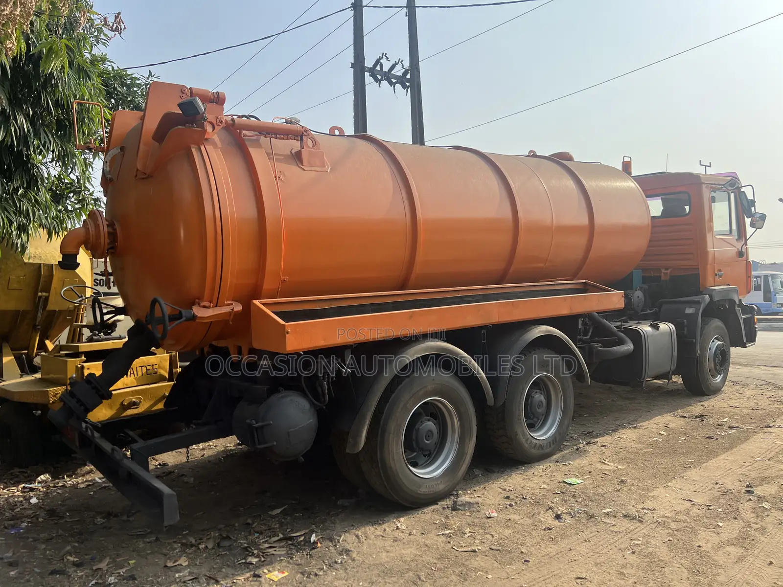 Man Diesel Sawage Truck