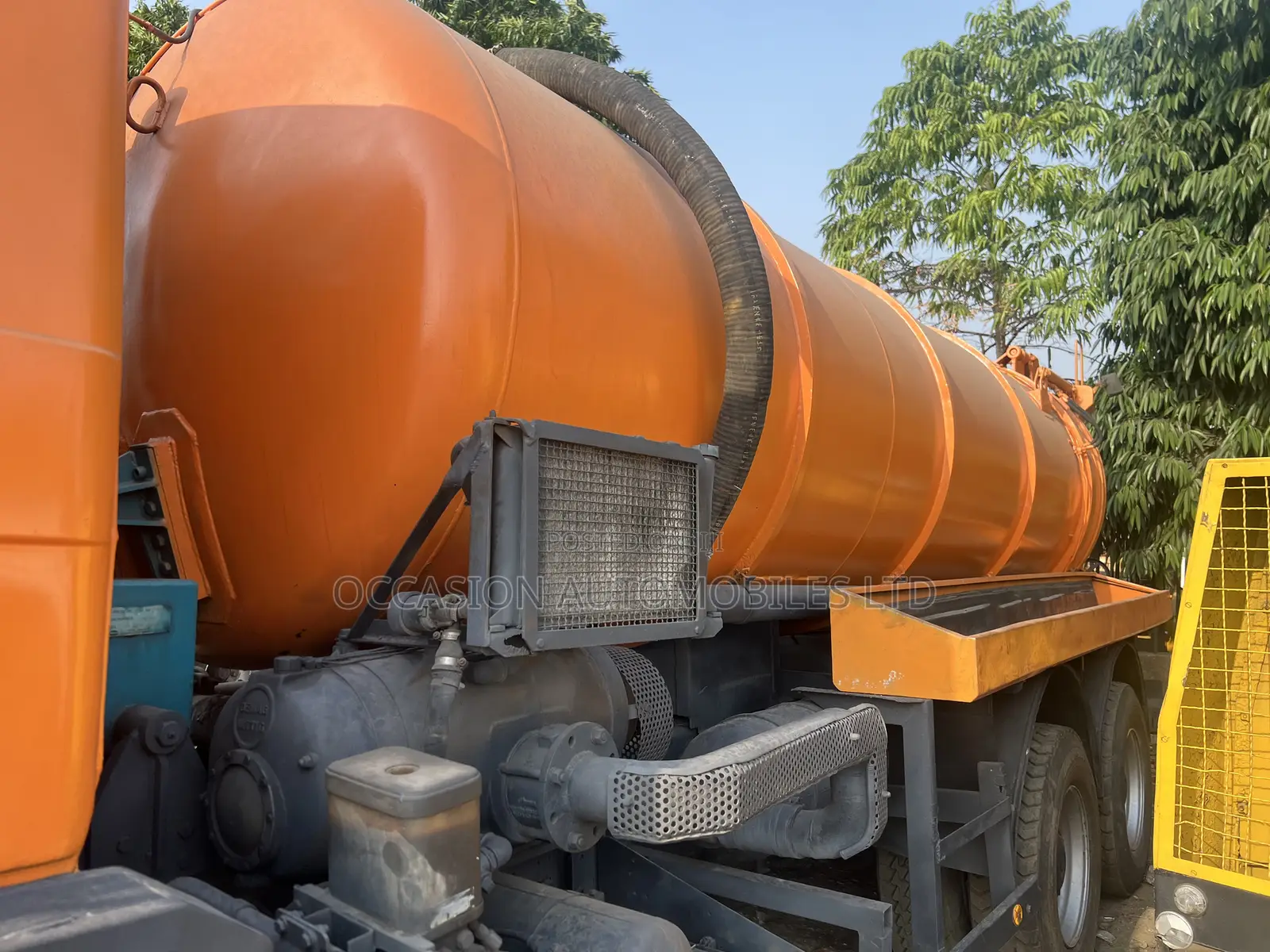 Man Diesel Sawage Truck