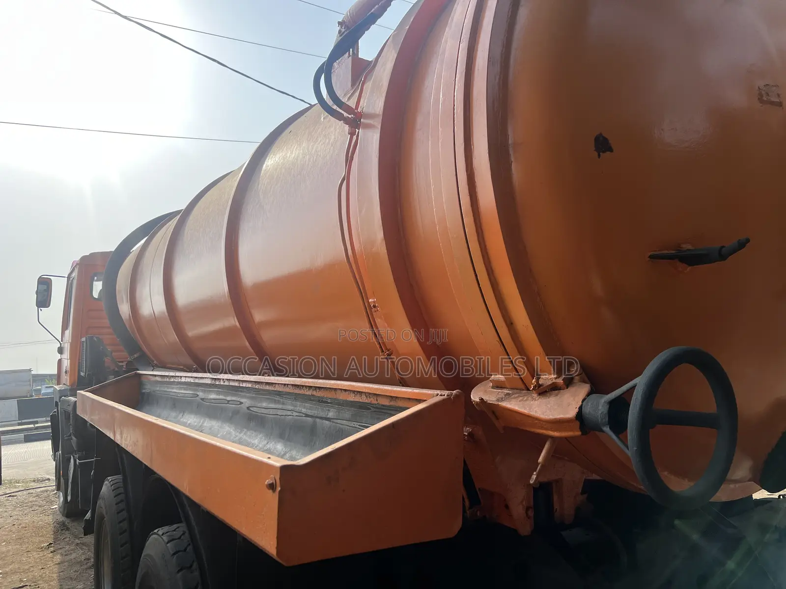Man Diesel Sawage Truck