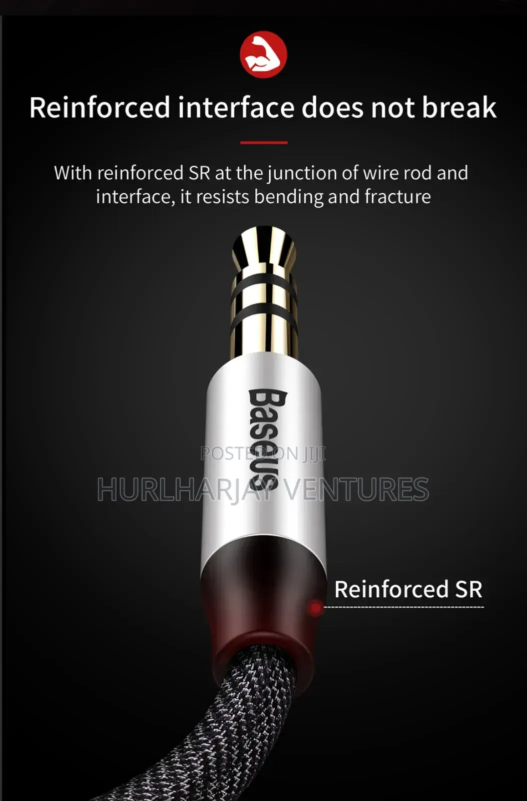 1.5m Baseus 3.5mm Aux Cable
