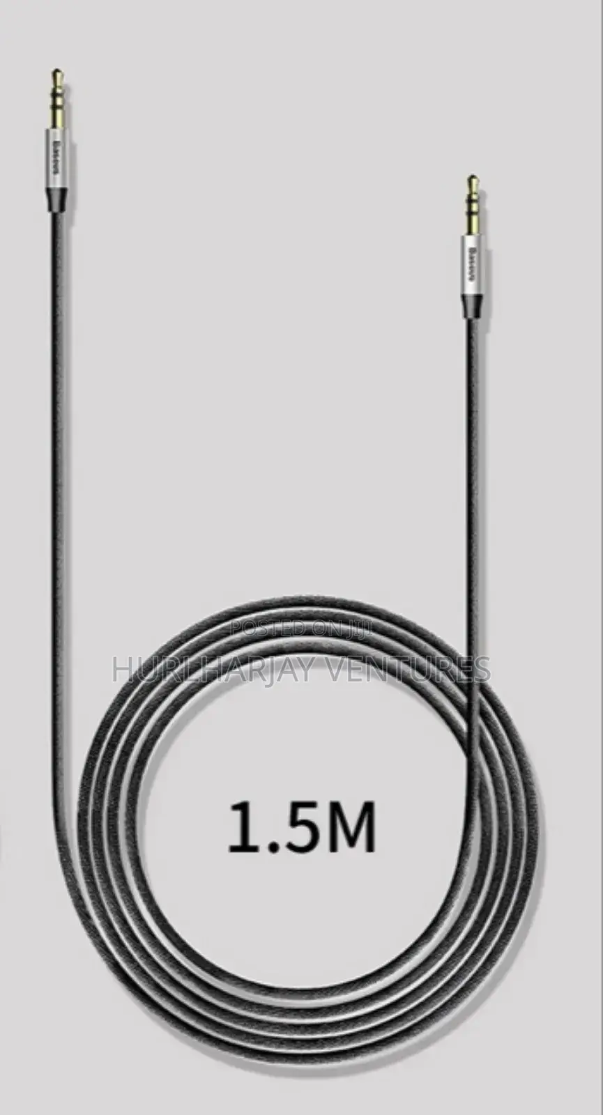 1.5m Baseus 3.5mm Aux Cable