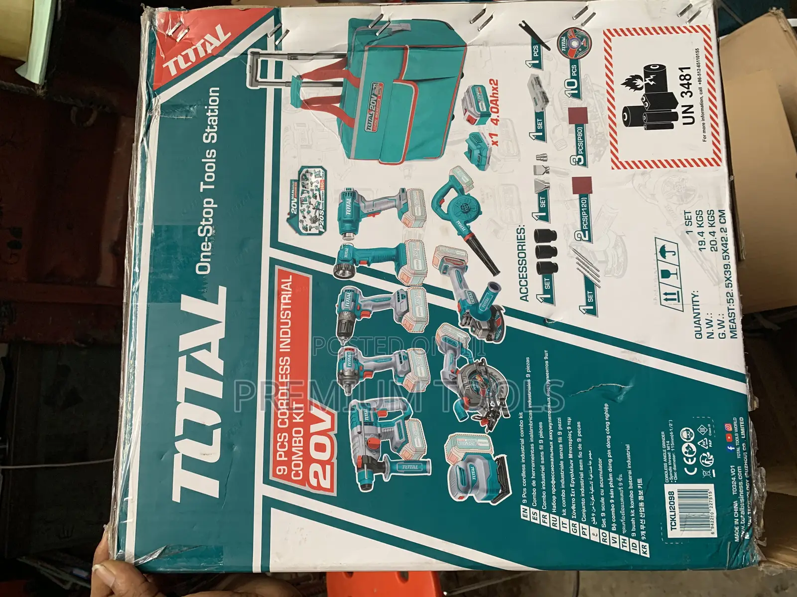 Total Original 9in1 Tools Set