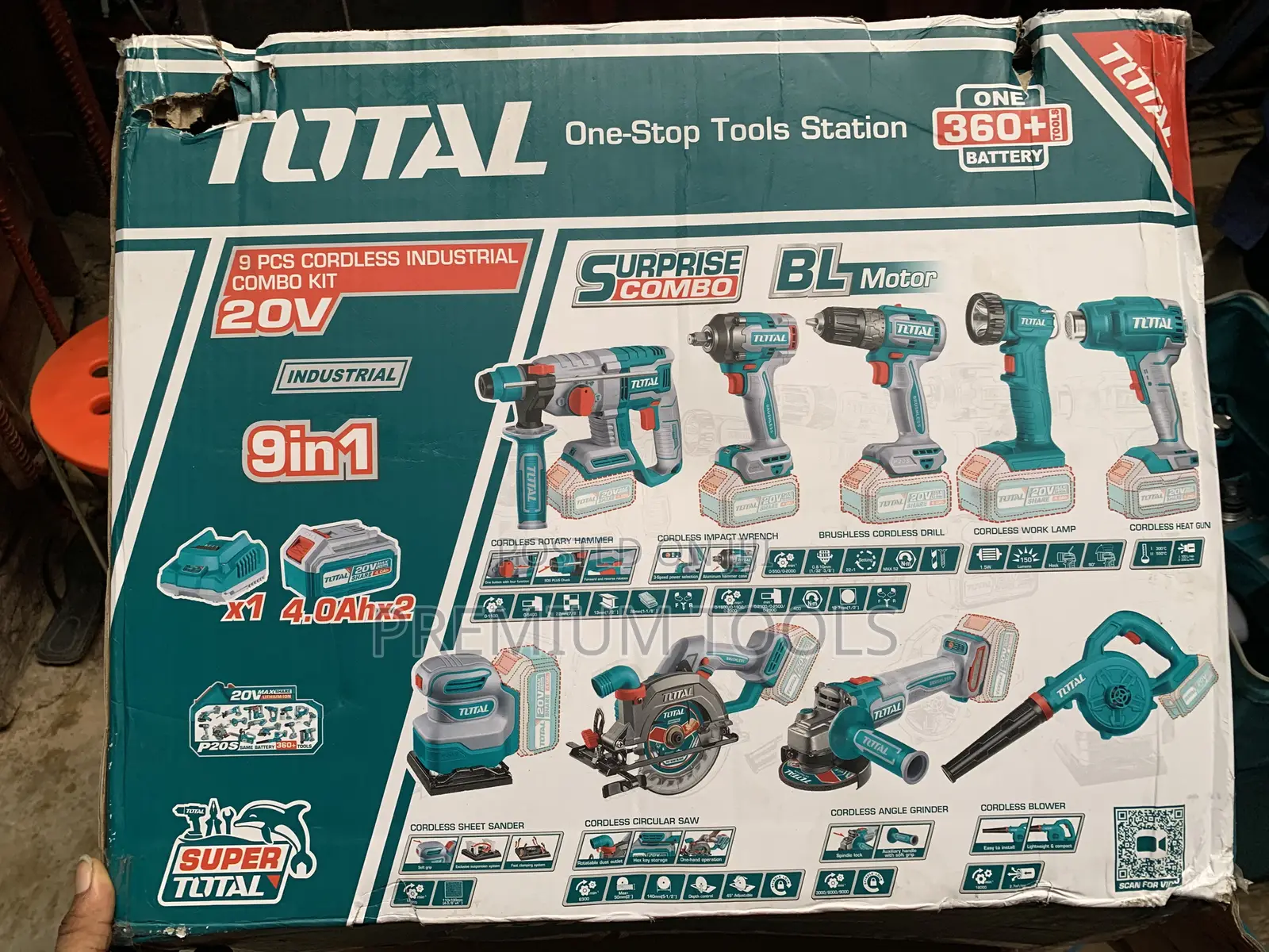 Total Original 9in1 Tools Set