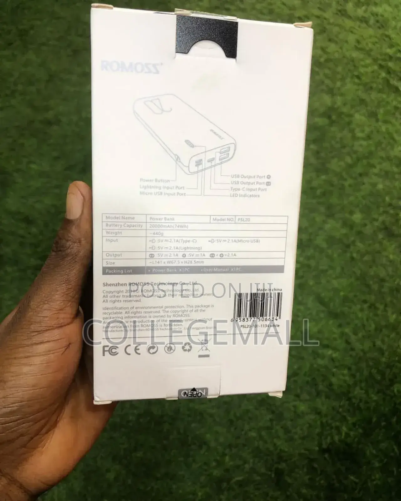 Romoss Simple 20