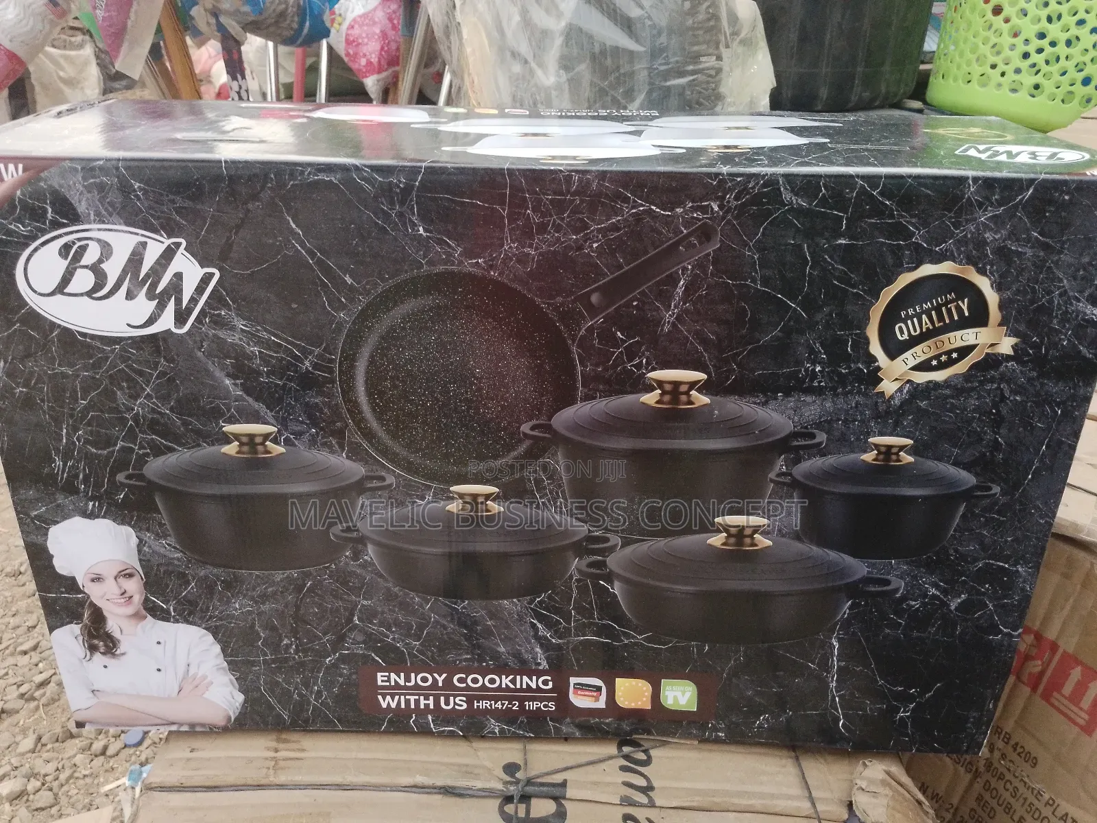BMN Granite Cast Iron Pot