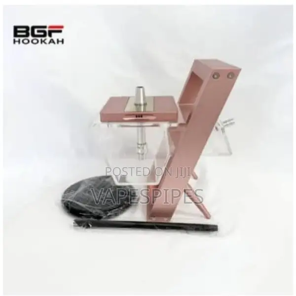 Luxurious High Quality Stepped Design Acrylic Set Hookah