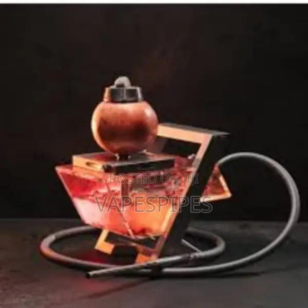 Luxurious High Quality Stepped Design Acrylic Set Hookah