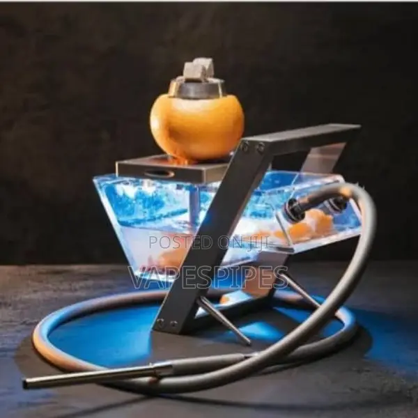 Luxurious High Quality Stepped Design Acrylic Set Hookah