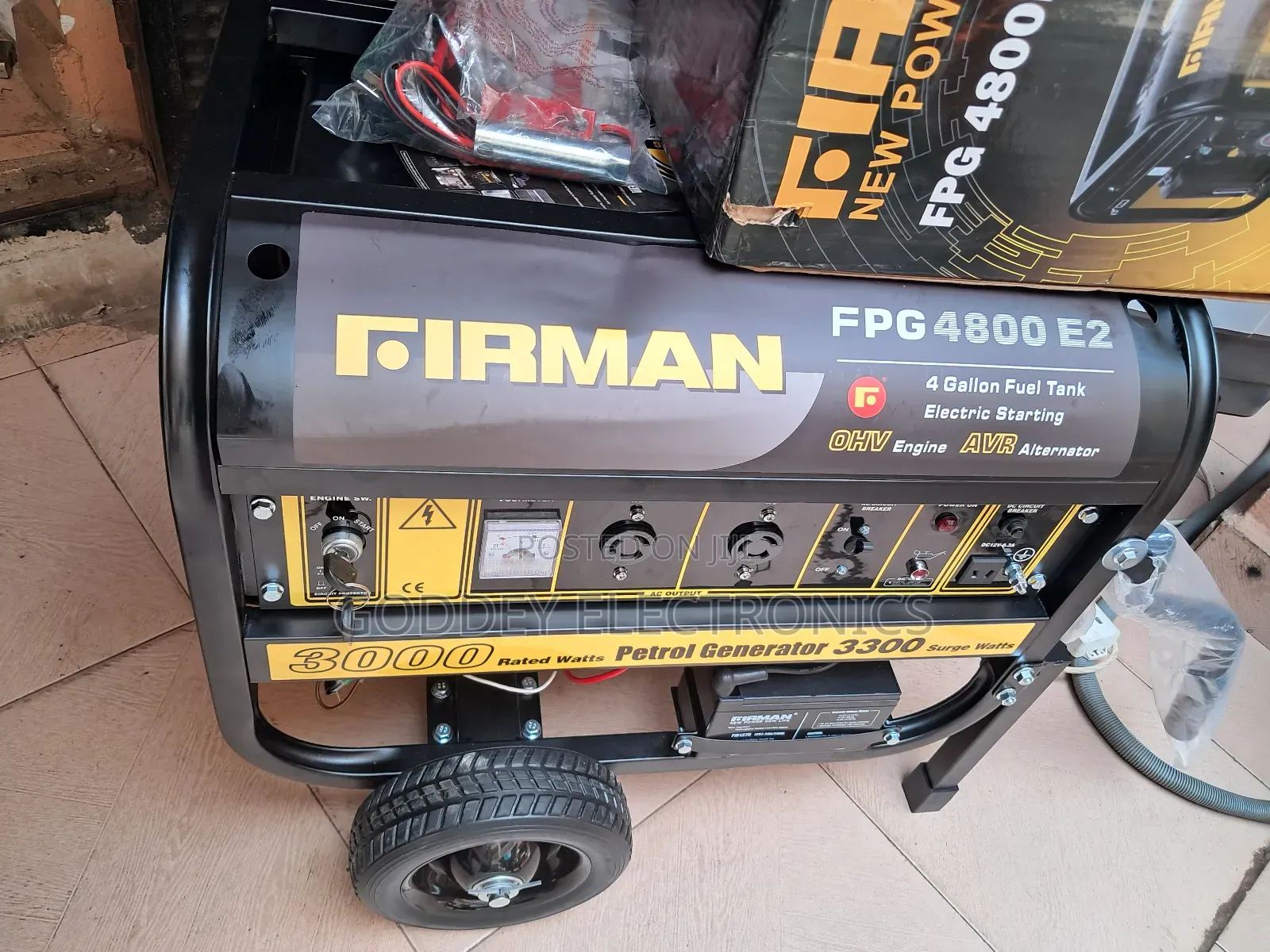 Firman Generator FPG 4800e2 3kva to 3.3kva