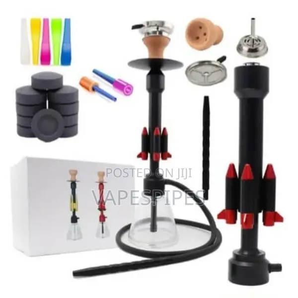 2025 Aviation Style Rocket Trendy Hookah