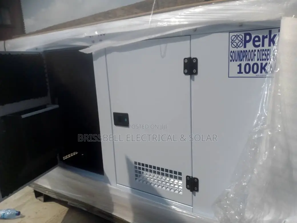 Super Silent England Perkin Soundproof Diesel Generato100kva