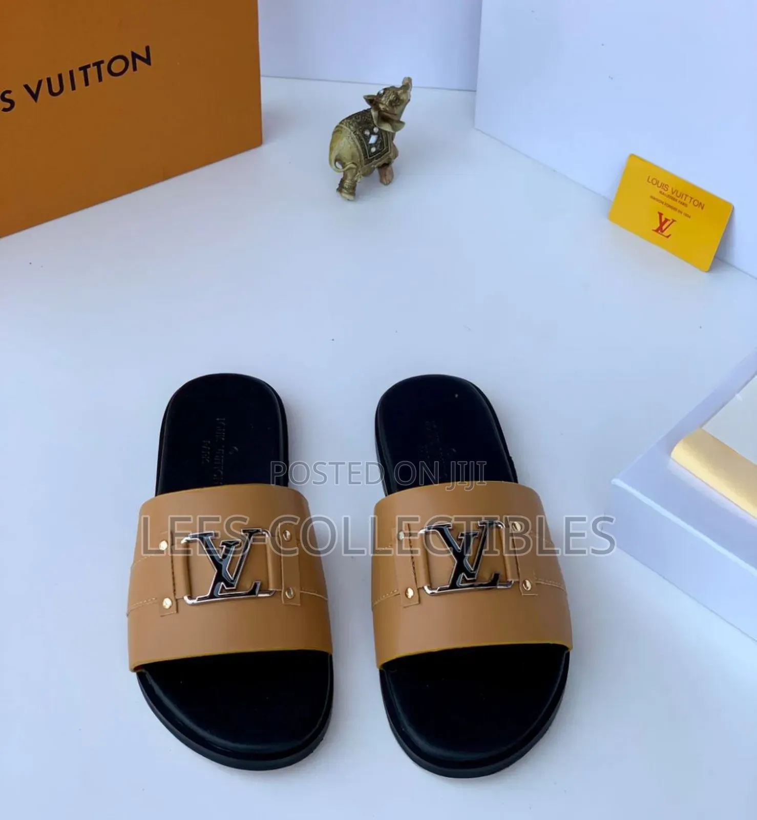 Best Quality Louis Vuitton Leather Slippers