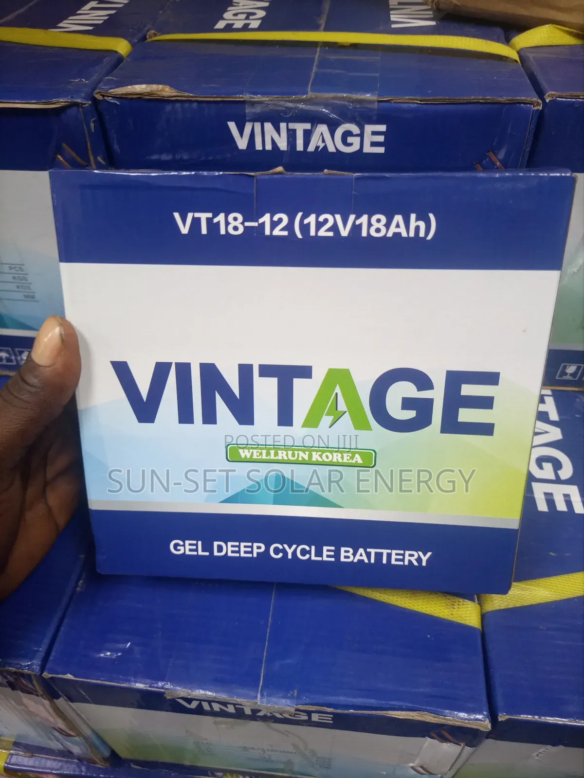 Vintage Gel Battery 230ah 12v With Warranty.