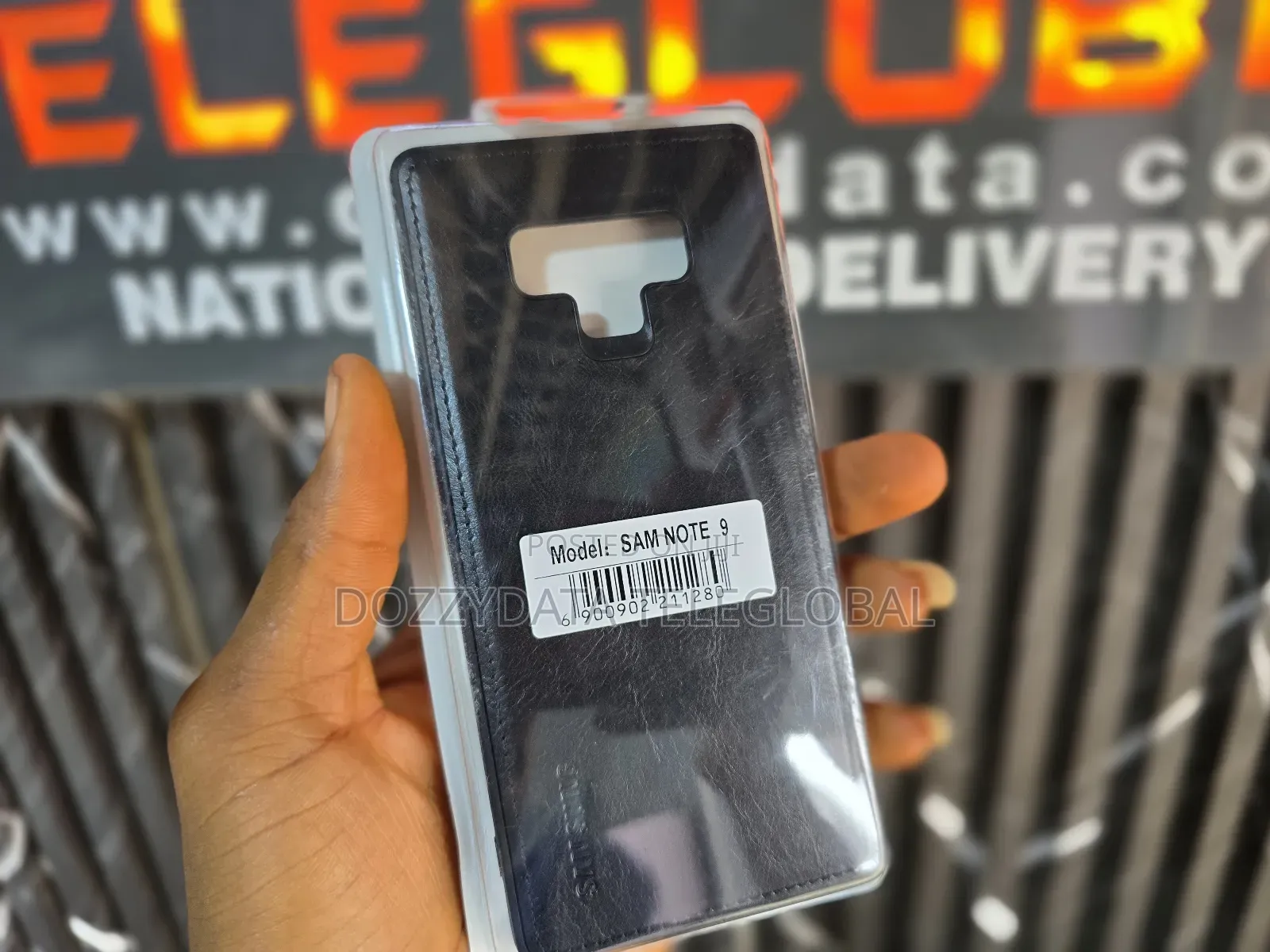 Samsung Galaxy Note 9 Leather Black Case