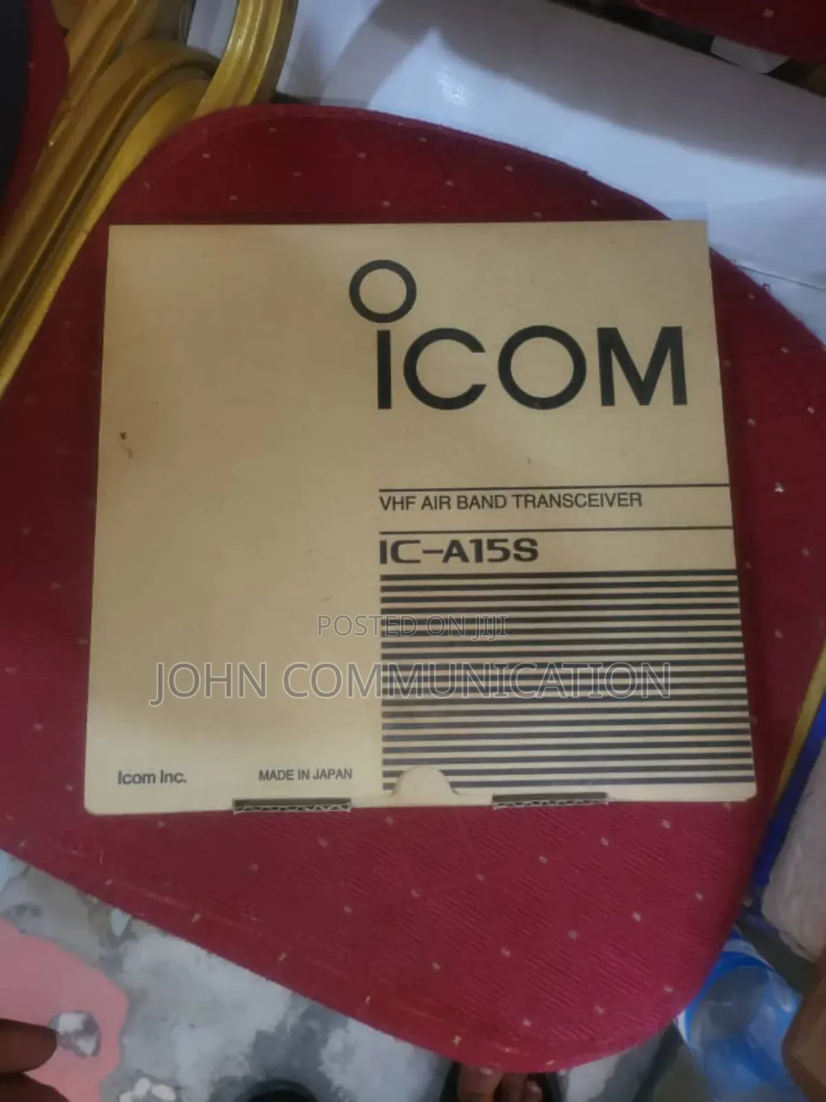 Icom Ic-A15s VHF Air Band Walkie-Talkie
