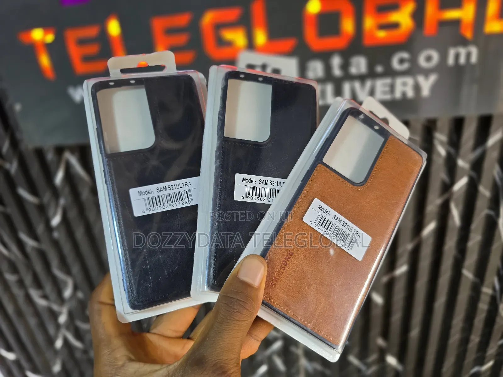 Samsung Galaxy S21 Ultra High Quality Leather Case