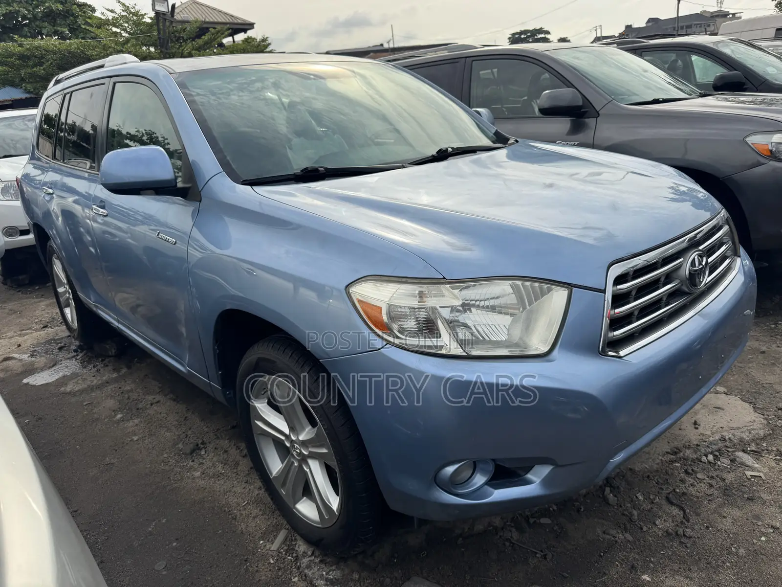 Toyota Highlander Limited 4x4 2009 Blue
