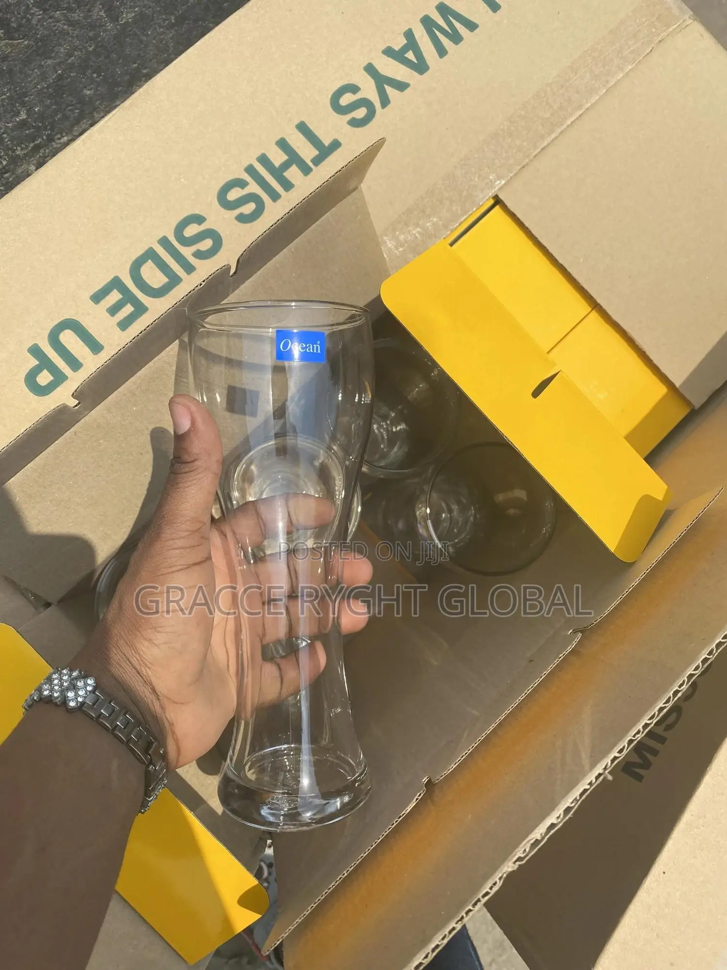 6pcs Ocean Imperial Beer Glass Cup