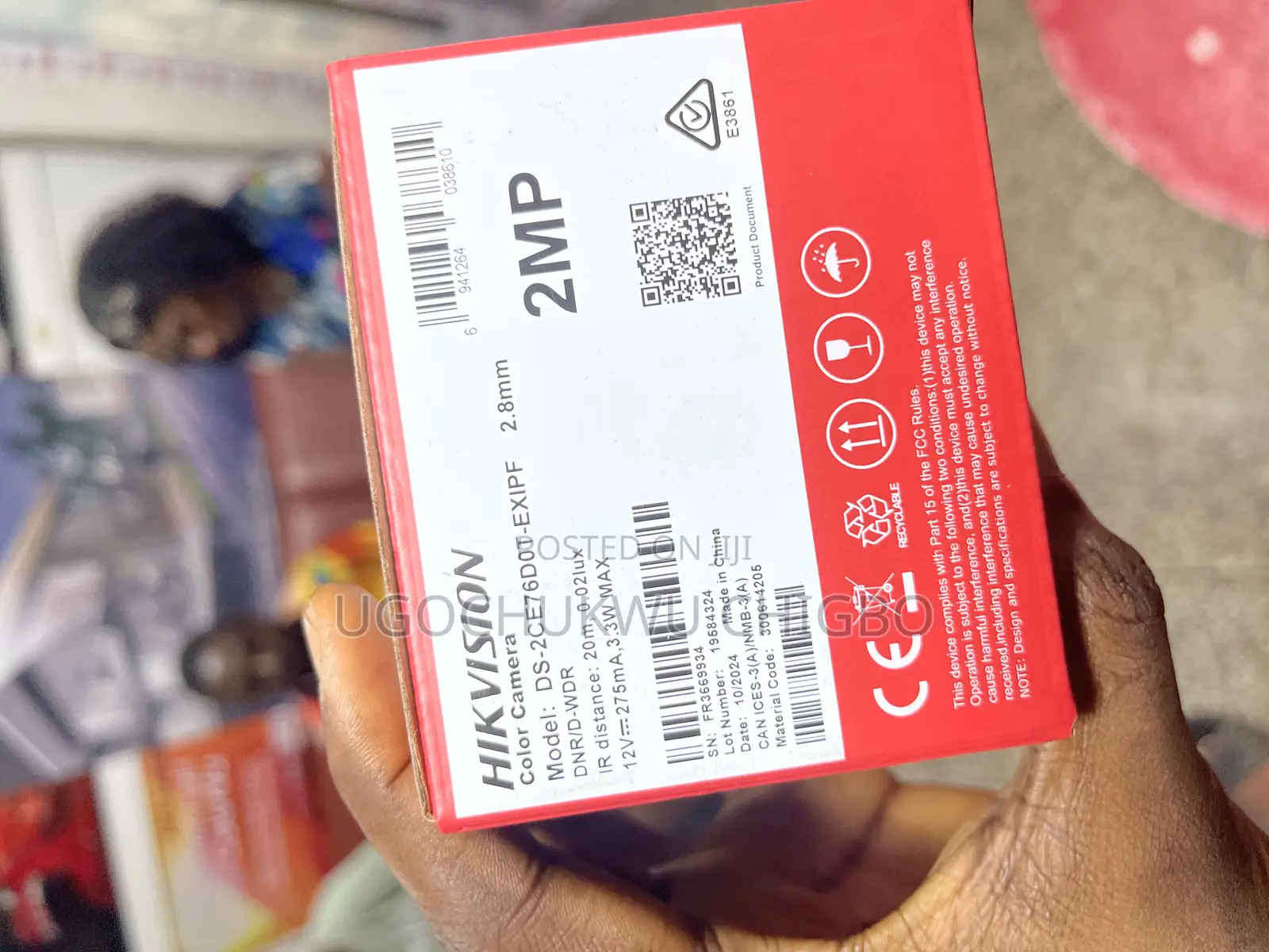 Hikvision Ds-2ce76dot-Exipf Indoor 2mp Camera