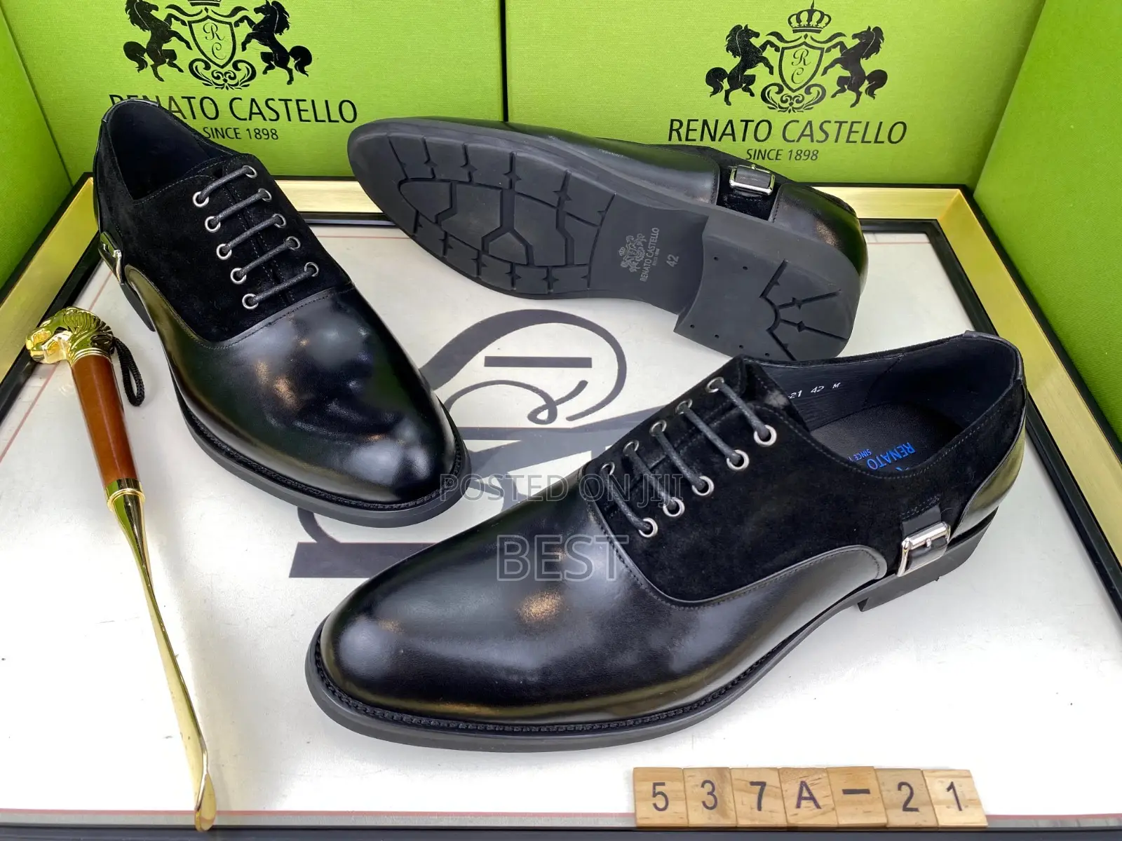 High Luxurious Italian Shoes Avl. In Brown and Black