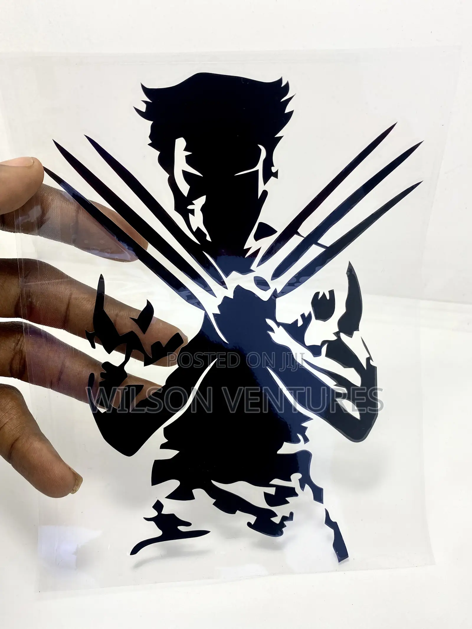 Power Man Car Tank and Body Sticker