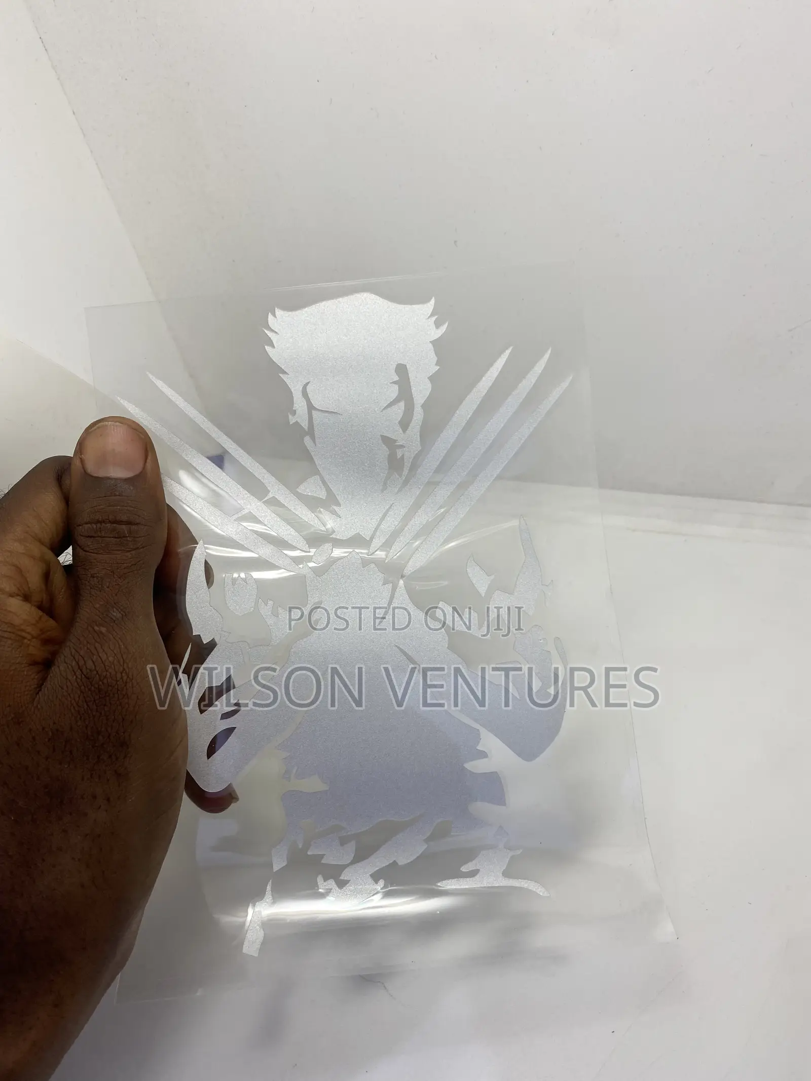 Power Man Car Tank and Body Sticker