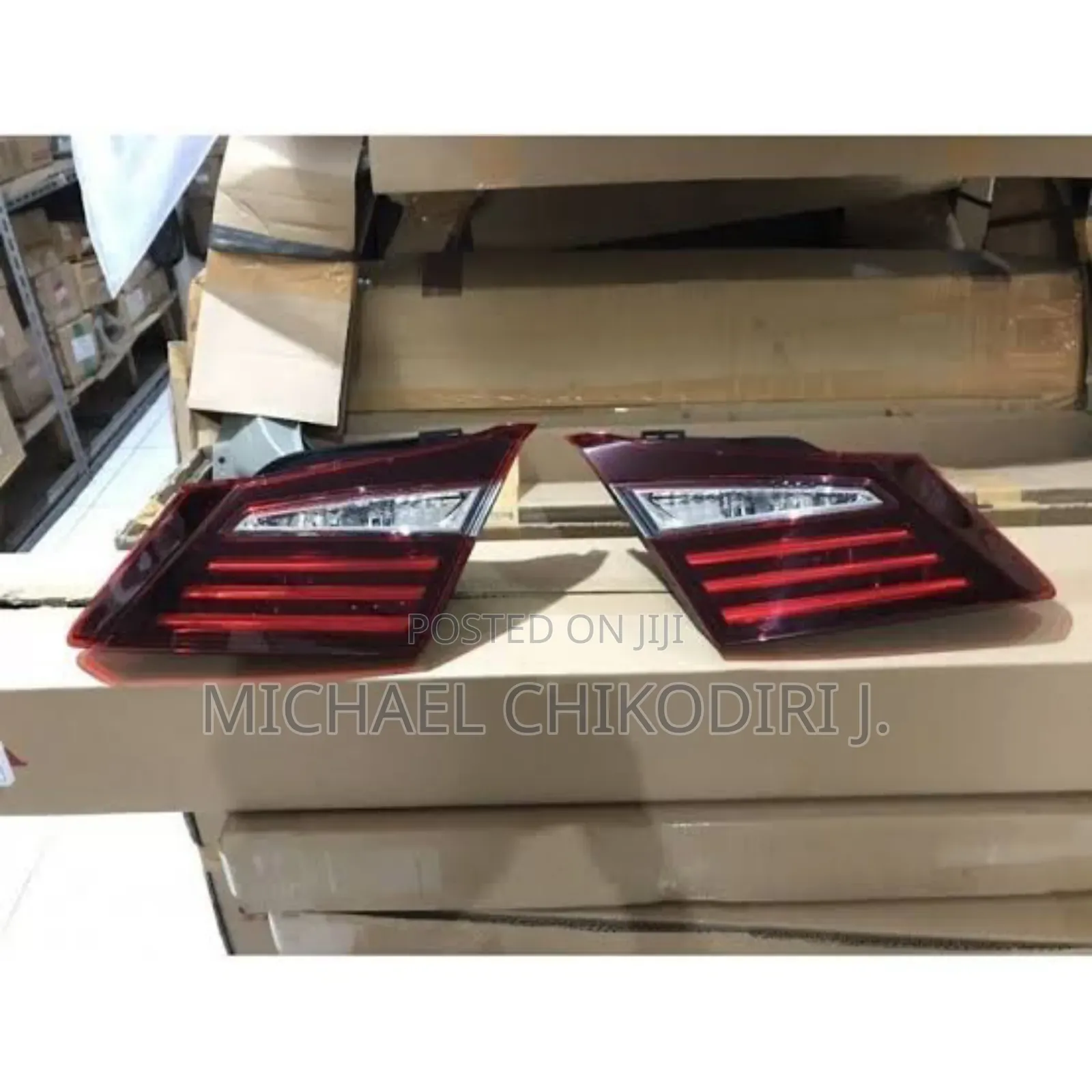 Booth Light Honda Accord 2017