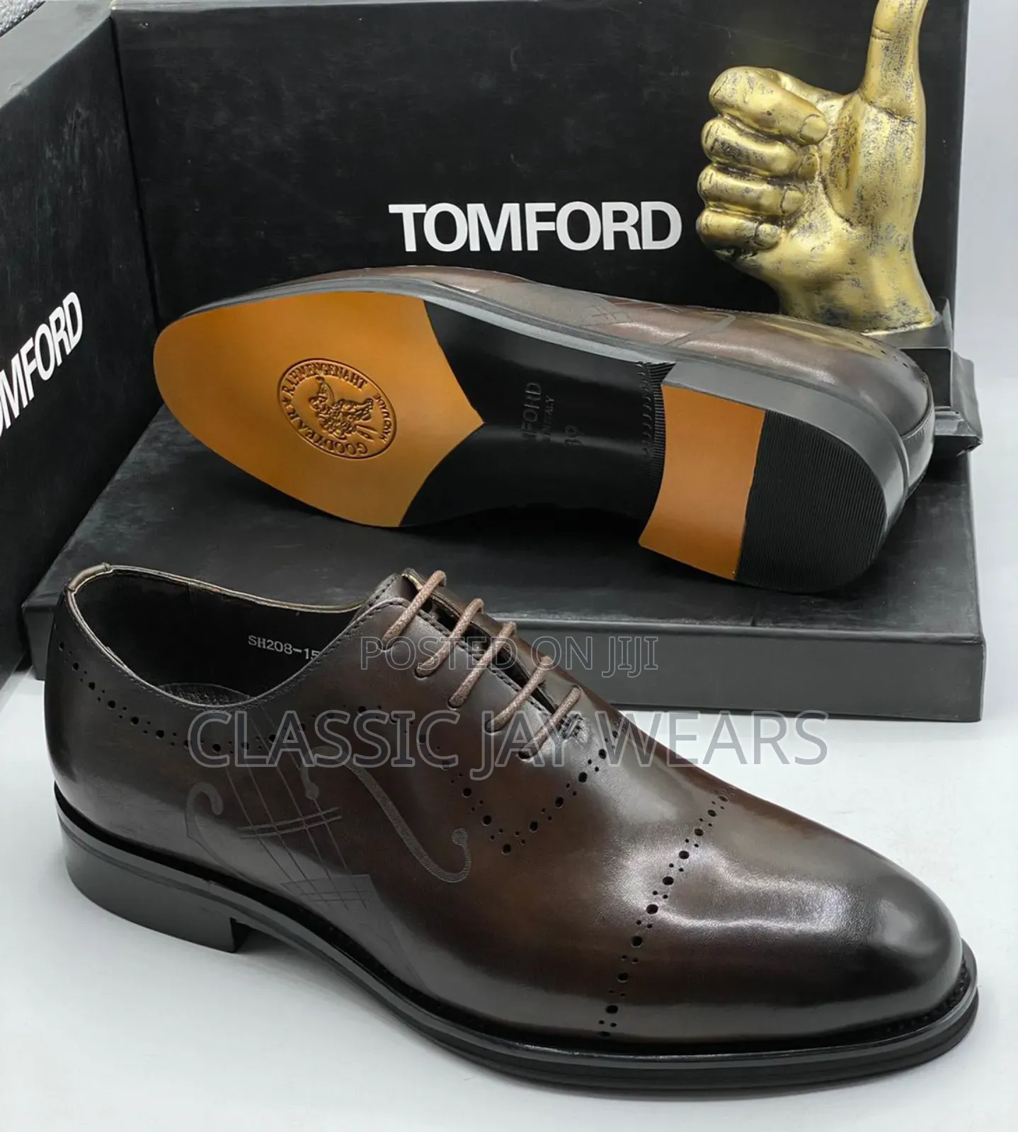Top Quality Tomford Lace Up Shoe Available