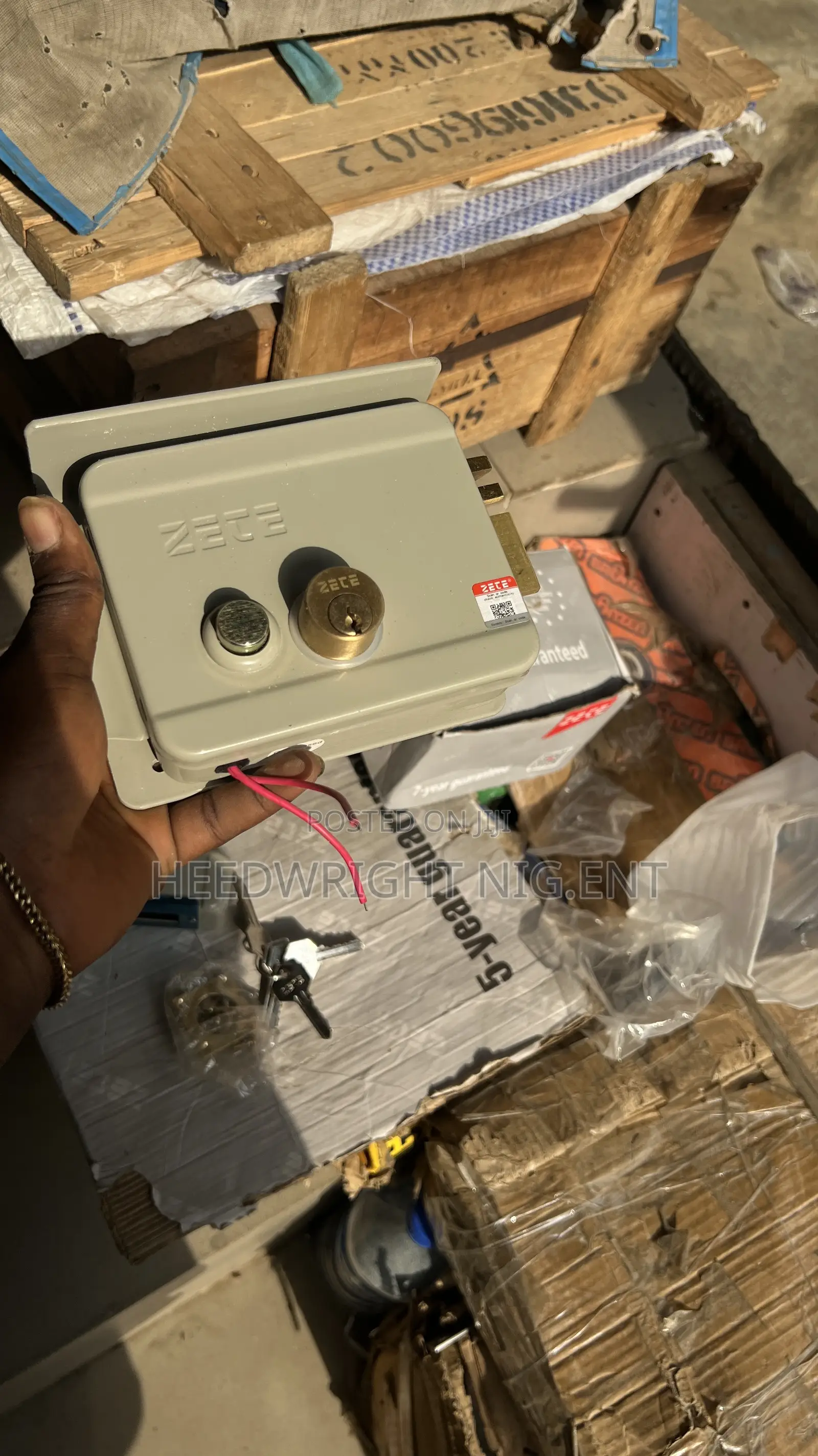 Zete Electric Security Jam Lock