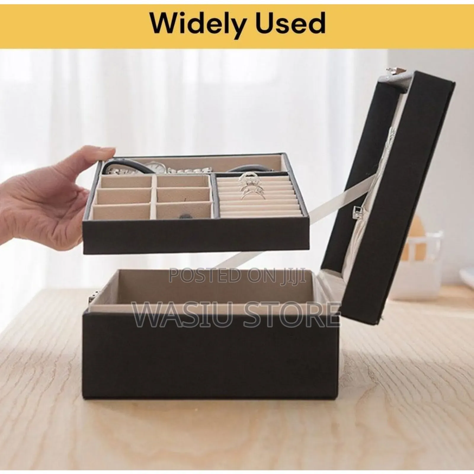 Double Layer Jewellery Organizer Box