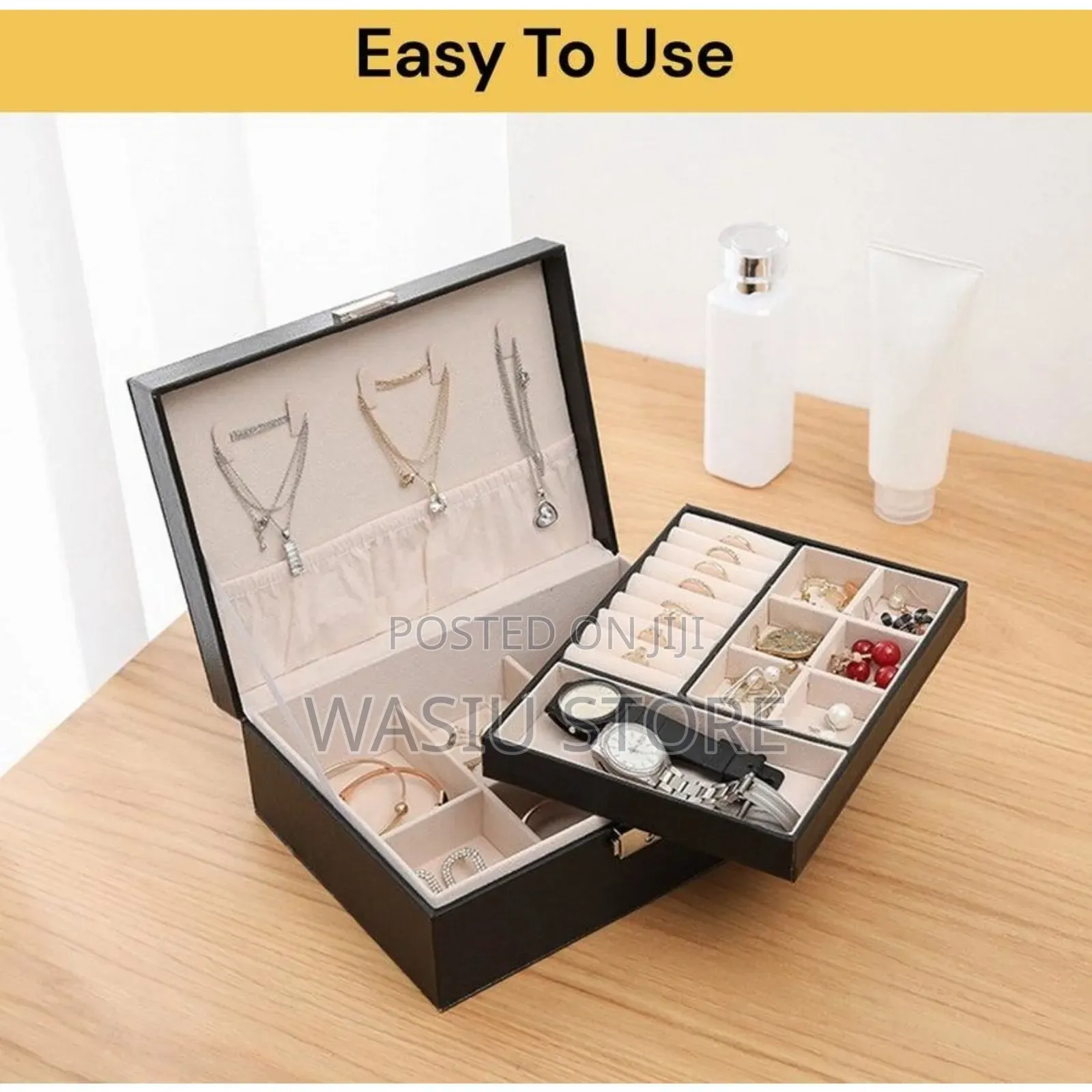 Double Layer Jewellery Organizer Box