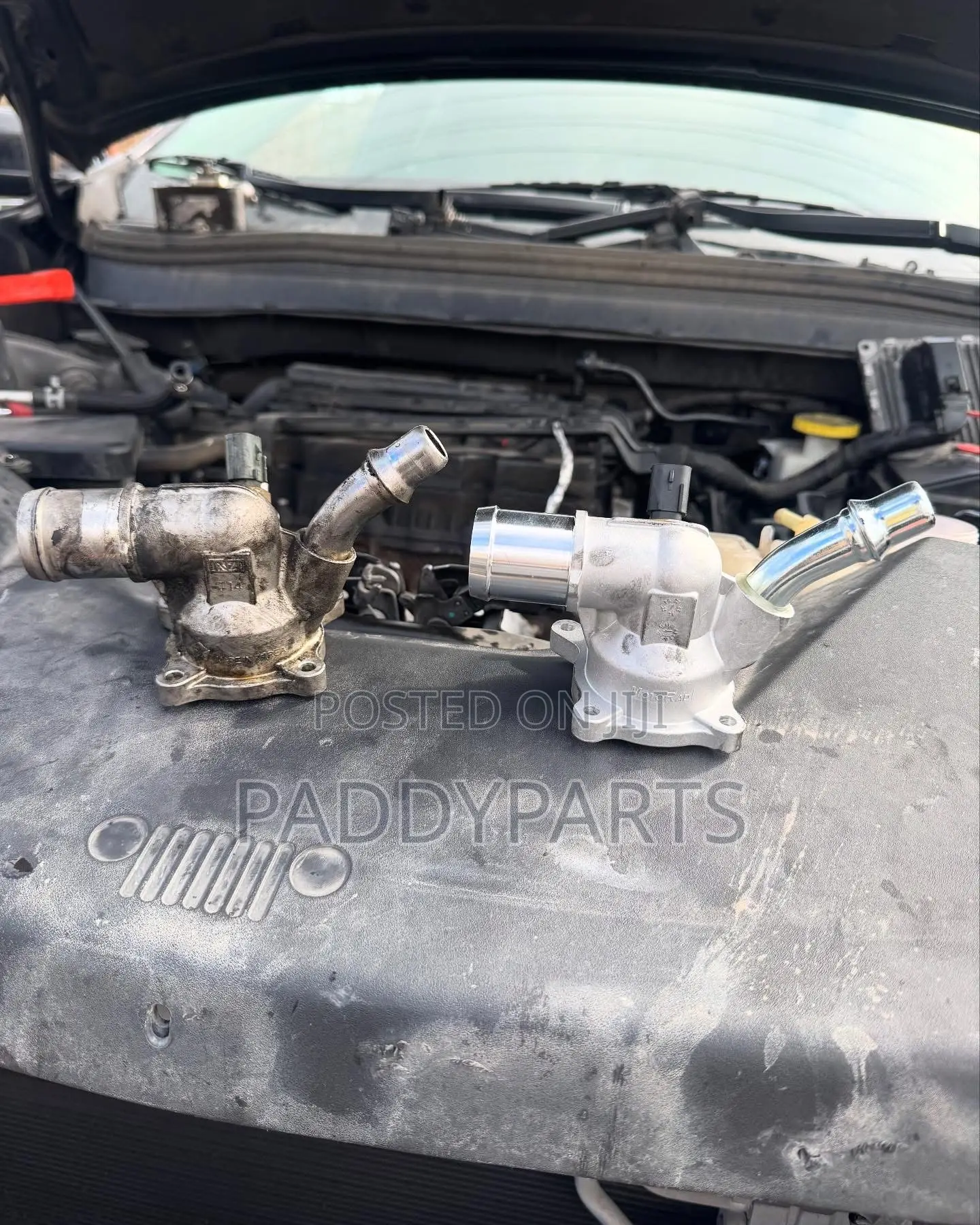 Jeep Cherokee Coolant Thermostat Water Inlet 5047772ab