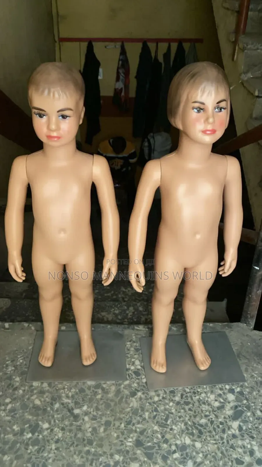 1 To 3 Years Unisex Plastic Kids Dummy Display Mannequin