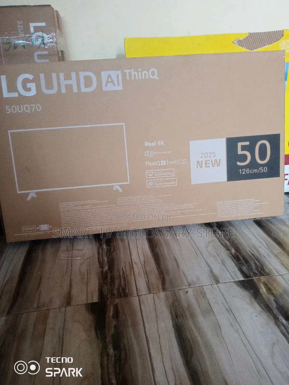 50 Inches Real , Smart TV